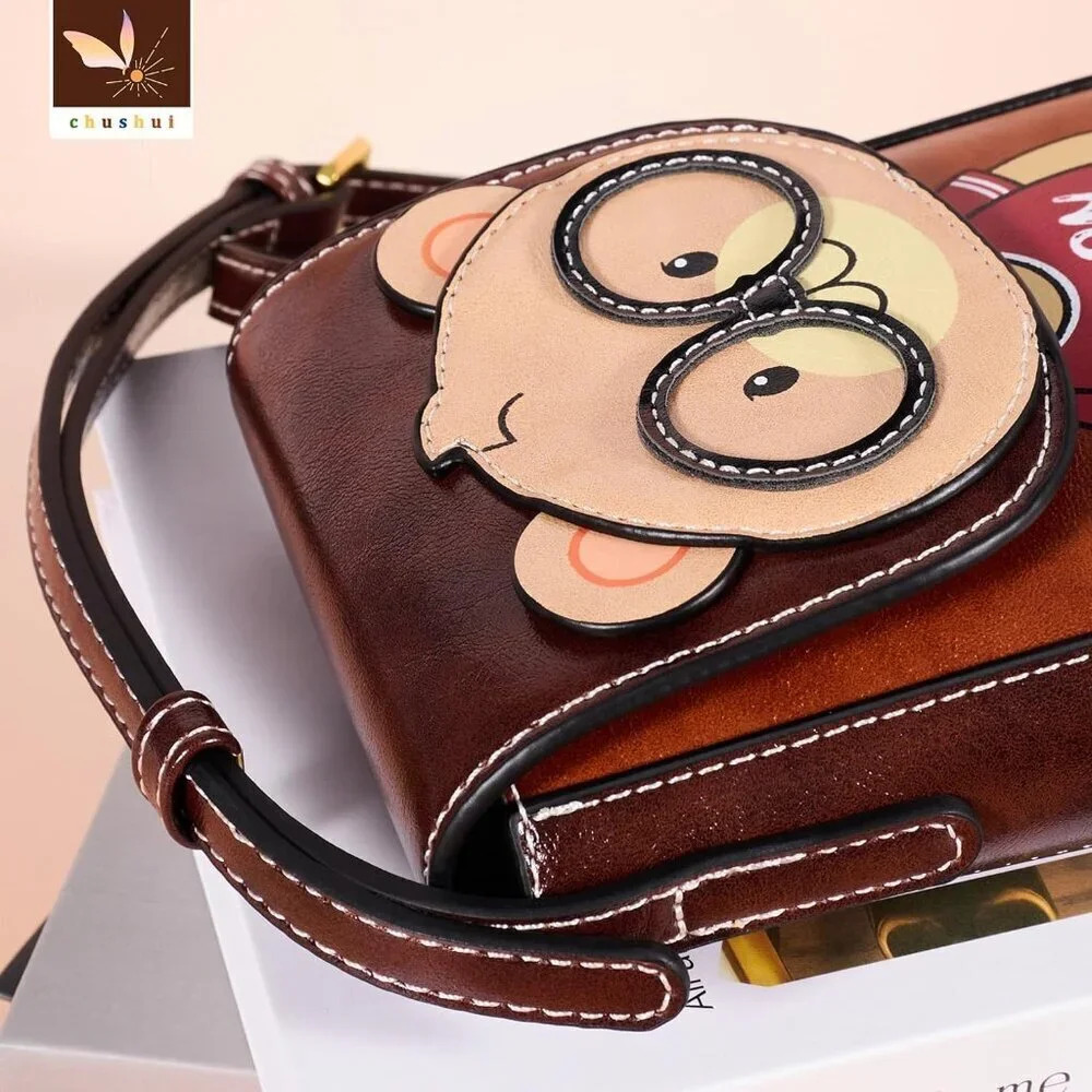 Cell Phone Purse Small Crossbody Bag Leather Adjustable Strap for Daily Travel